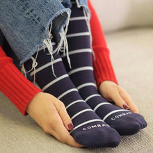 Load image into Gallery viewer, COMRAD COMPRESSION SOCKS 3-PACK  (WHITE / NAVY / BLACK)